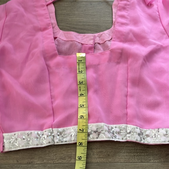 Pink Saree - Picture 8 of 8